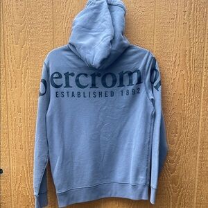 Abercrombie & Fitch Slate Blue Hoodie